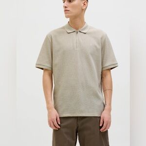 Jack and Jones Men's Standard Polo Flat Collar Size Small NWOT